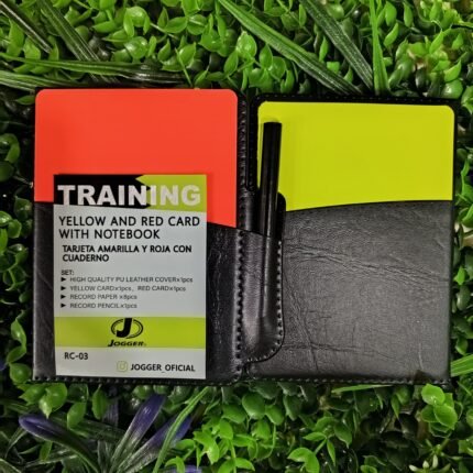 TARJETAS DE ARBITRO PARA FUTBOL AMARILLA/ROJA JOGGER RC-03