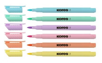 MARCADORES PASTEL STYLE PUNTA PINCEL KORES