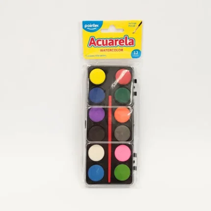 SET DE ACUARELA + PINCEL POINTER