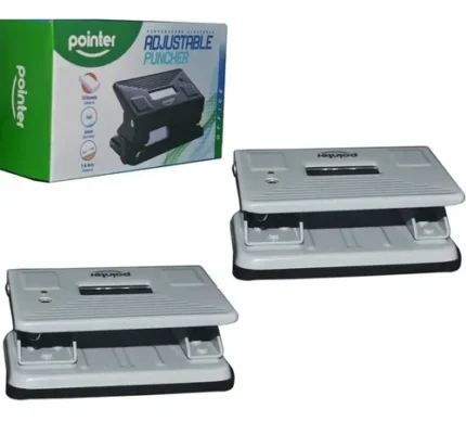 PERFORADORA METALICA DOBLE AGUJERO POINTER