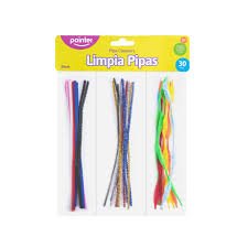 LIMPIA PIPAS SURTIDOS 30PZAS POINTER