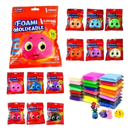 FOAMI MOLDEABLE COLORES SURTIDOS  CRISVI
